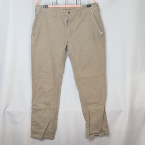 Eddie Bauer Men's Khaki Straight Chino Pants